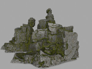 rocks 3D 模型
