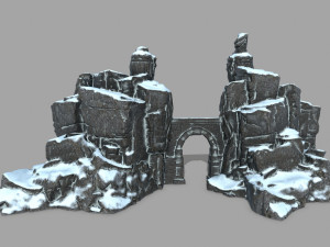 budha rock Modelo 3D