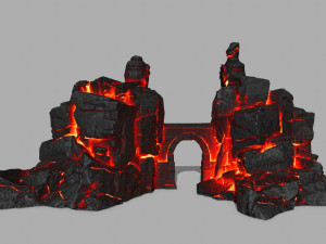 budha rock 3D Модель