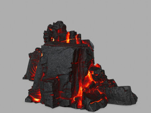 budha rock 3D Модель