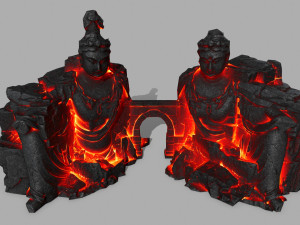 budha rock 3D Модель