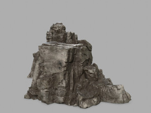 budha rocks Model 3D