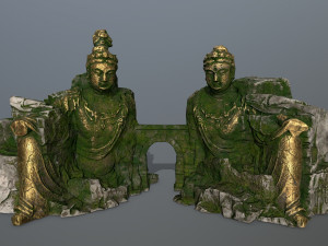 budha 3Dモデル