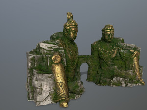budha Modello 3D