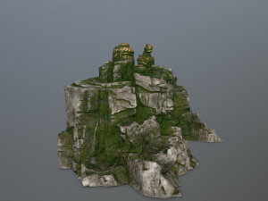 budha Modello 3D