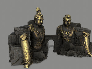 budha 3D 模型
