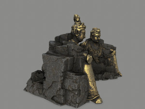 budha 3D 模型