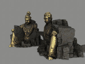 budha 3D 模型