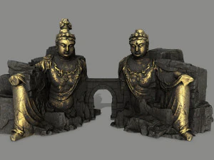 budha 3D Model