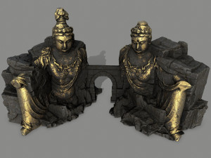 budha 3D 模型