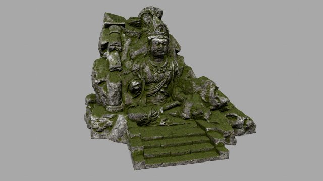 buda 3D Модель .c4d .max .obj .3ds .fbx .stl .blend