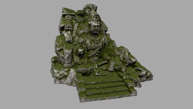 buda 3D Model .c4d .max .obj .3ds .fbx .stl .blend 