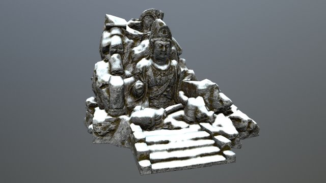 buda 3D 모델 .c4d .max .obj .3ds .fbx .stl .blend 