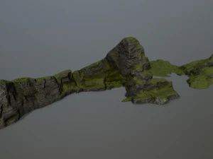 चट्टानों 3D मॉडल