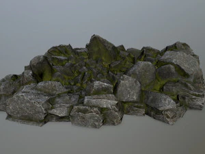 roccia Modello 3D