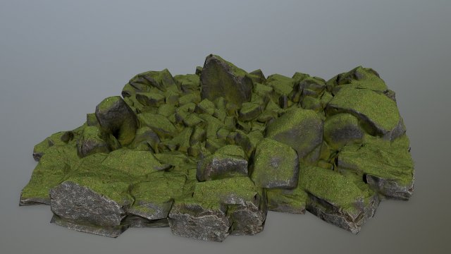 rocks 3D Модель .c4d .max .obj .3ds .fbx .stl .blend 