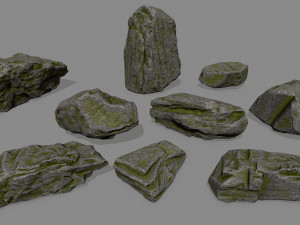 rocks 3D Model