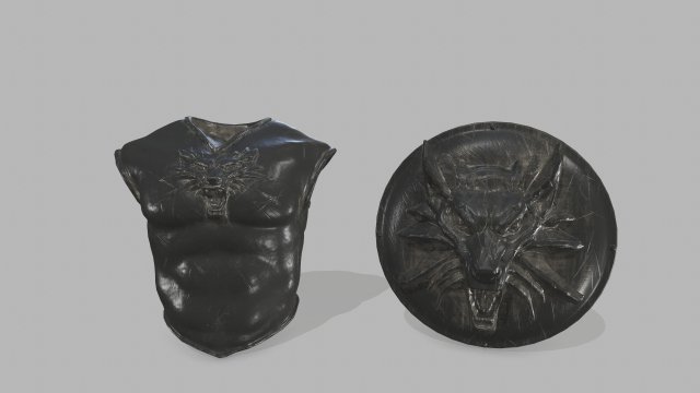 armor 3D-Modell .c4d .max .obj .3ds .fbx .stl .blend 