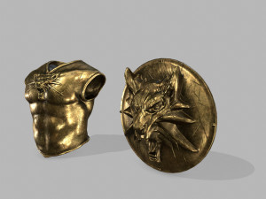 armor Model 3D