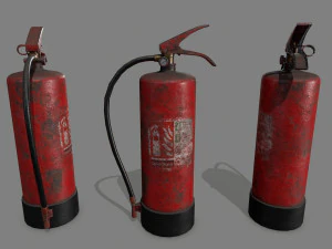 Garage set 3D Model