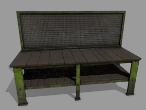 Garage set 3D Model