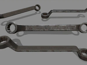 Garage set 3D Model