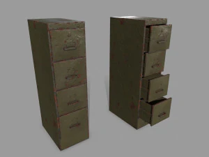 Garage set 3D Model