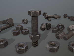 Garage set Modelo 3D