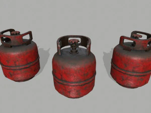 Garage set 3D Model