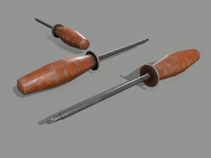 Garage set 3D Model