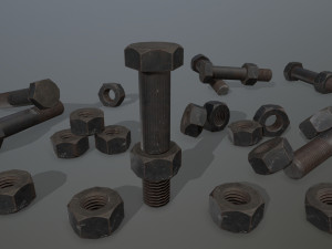 bolts Modelo 3D
