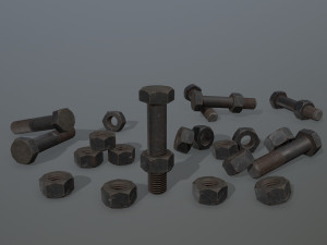 bolts Modelo 3D