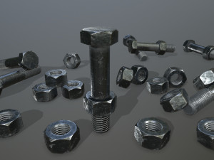 bolts 3D Model