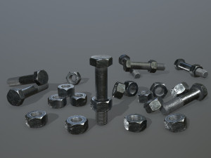 bolts 3D Model