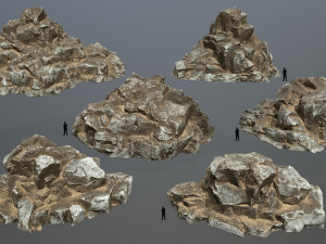 rocks 3D Model