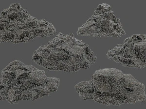 rocks 3D Model