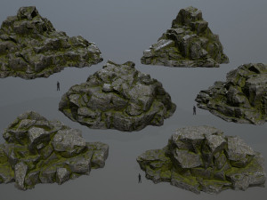 rocks 3D Model