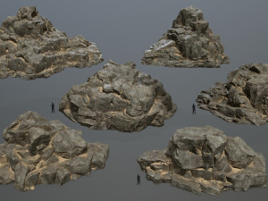 rocks 3D Model
