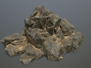 rocks 3D 模型