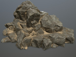 rocks 3D 模型