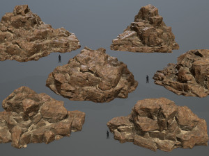 rocks 3D 模型