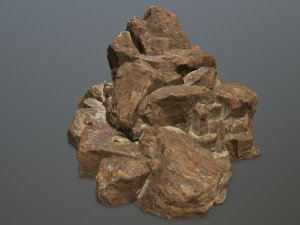 rocks Modèle 3D
