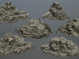 rocks Model 3D