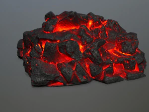 lava rock 3D Model