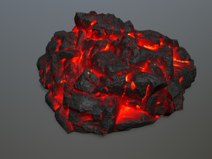 lava rock 3D Модель