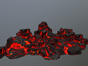 lava rock 3D Модель
