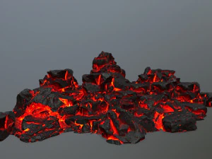lava rock 3D Model