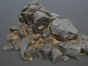 rocks 3D 모델