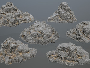 rocks 3D 모델