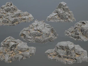 rocks 3D Model